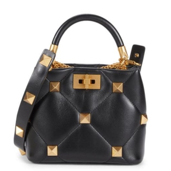 Brand new - never used- Valentino Garavani - Rockstud Leather Shoulder Bag - Picture 2 of 2